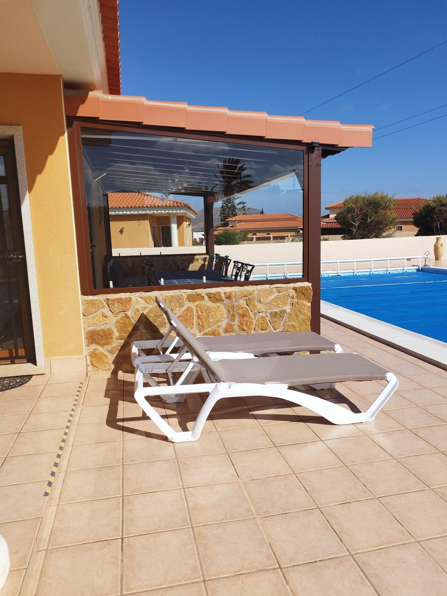 Villa Casa Del Sol 3 Bedroom Villa With Private Solar Covered 12M X 6M Pool Minimum Stay 7 Nights Chromecast And Wifi Throughout The Property Triquivijate Bagian luar foto